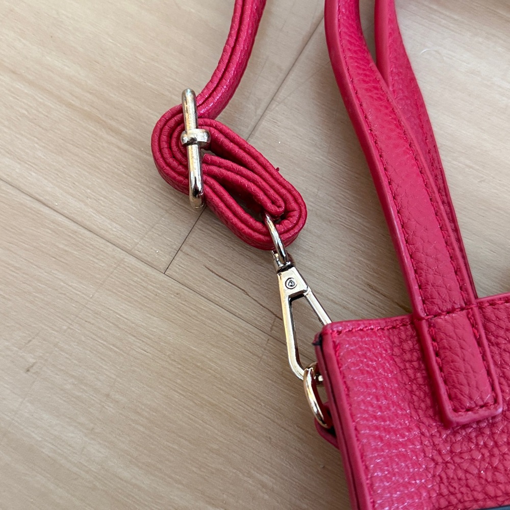WOMEN FASHION NOVELTY LADY FACE SHOULDER HANDBAG/CLUTCH RETRO RED CHIC GLAM NWOT - Picture 7 of 12